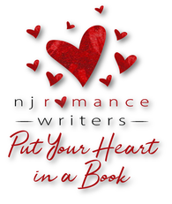 Logo for NJRW Put Your Heart in a Book Contest